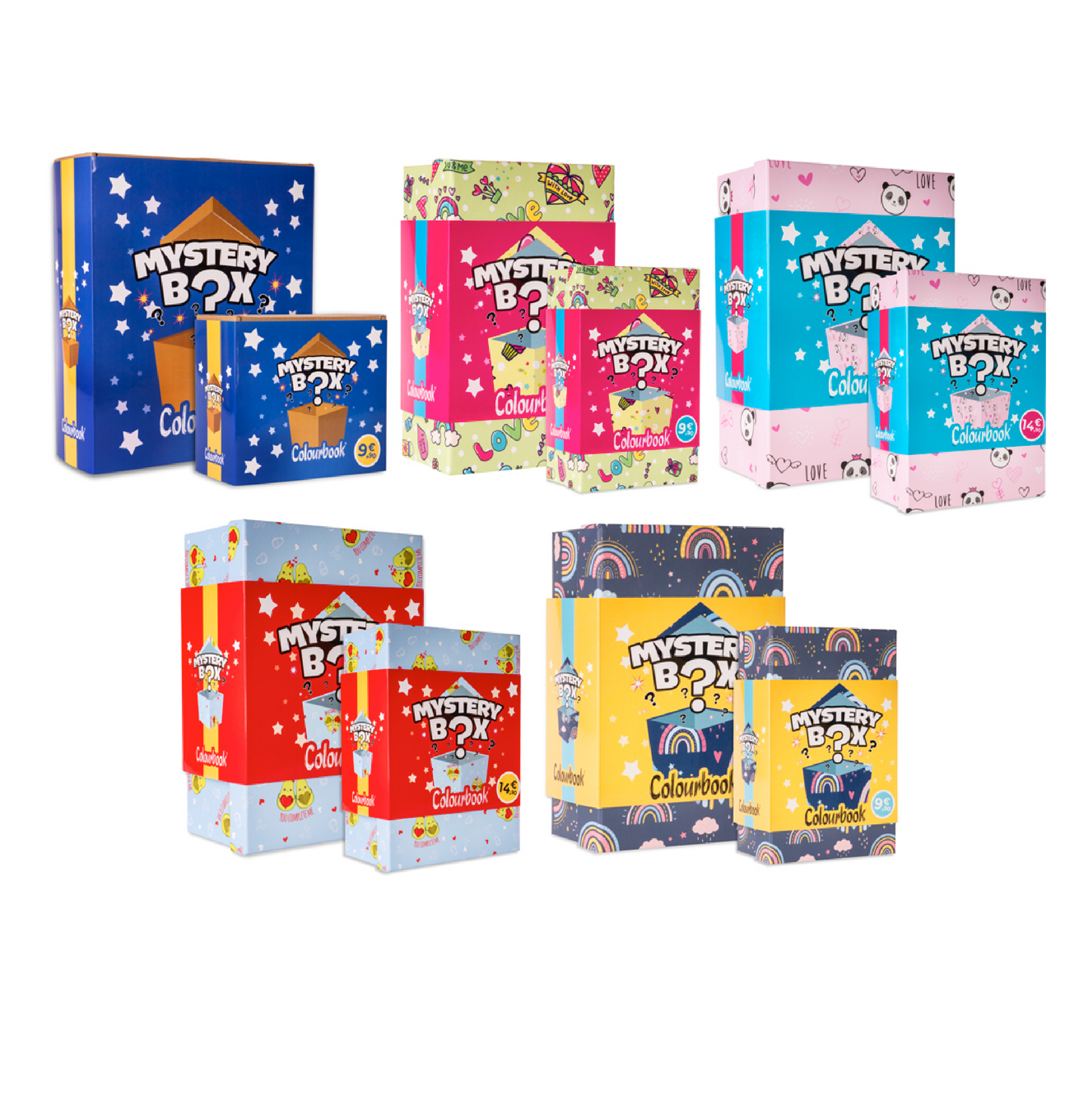 Mystery Box Colourbook Cancelleria – Box Sorpresa con Valore Superiore