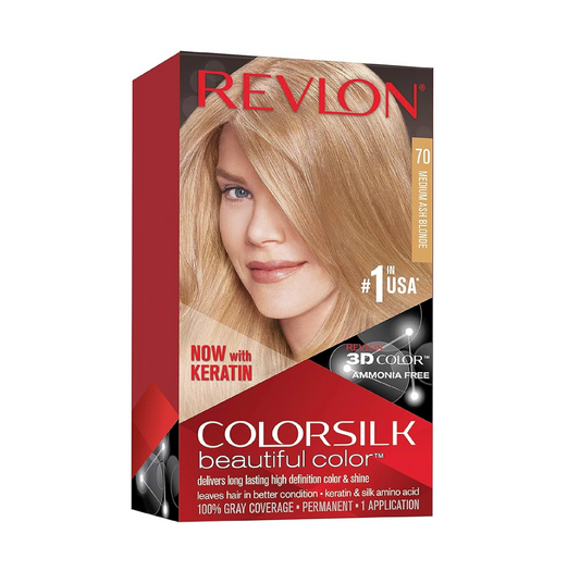 ColorSilk Beautiful Color Cheratina 70 Biondo Cenere Medio