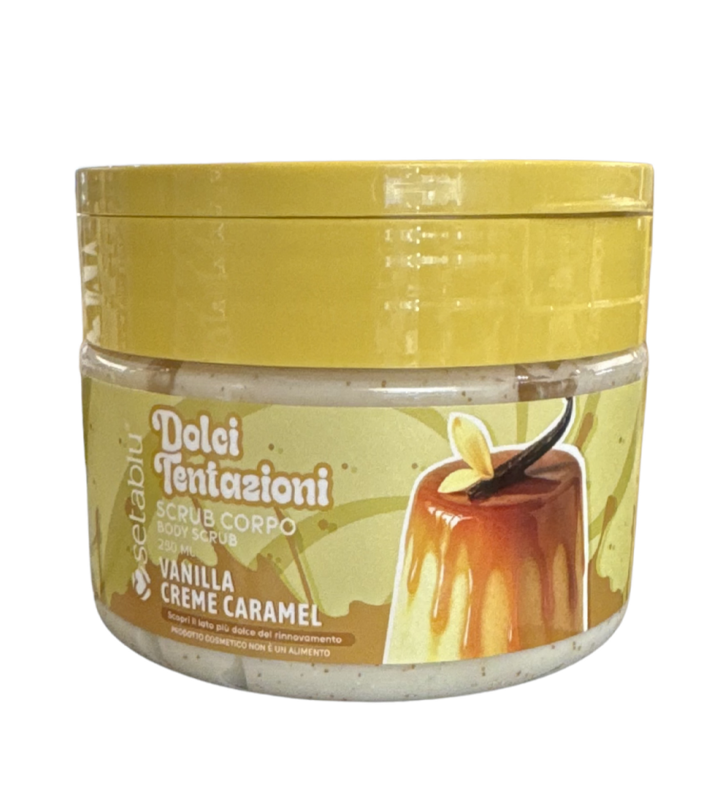 Scrub Corpo Vanilla Crème Caramel - Esfoliante Corpo Vaniglia e Caramello