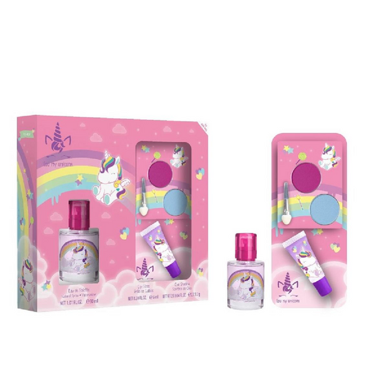 Confezione Eau My Unicorn Lip Gloss e Palette