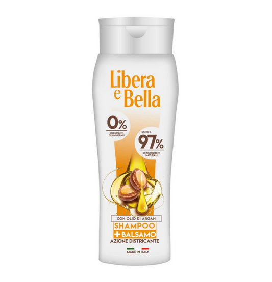 Shampoo + Balsamo Districante – Capelli Morbidi, Facili da Pettinare e Senza Nodi
