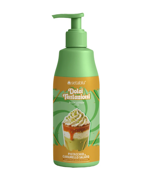 Body Lotion Dolci Tentazioni Pistacchio e Caramello Salato - Crema Corpo