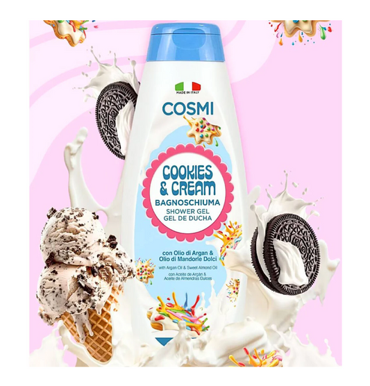 Bagnoschiuma Cookie e Cream Biscotto e Gelato