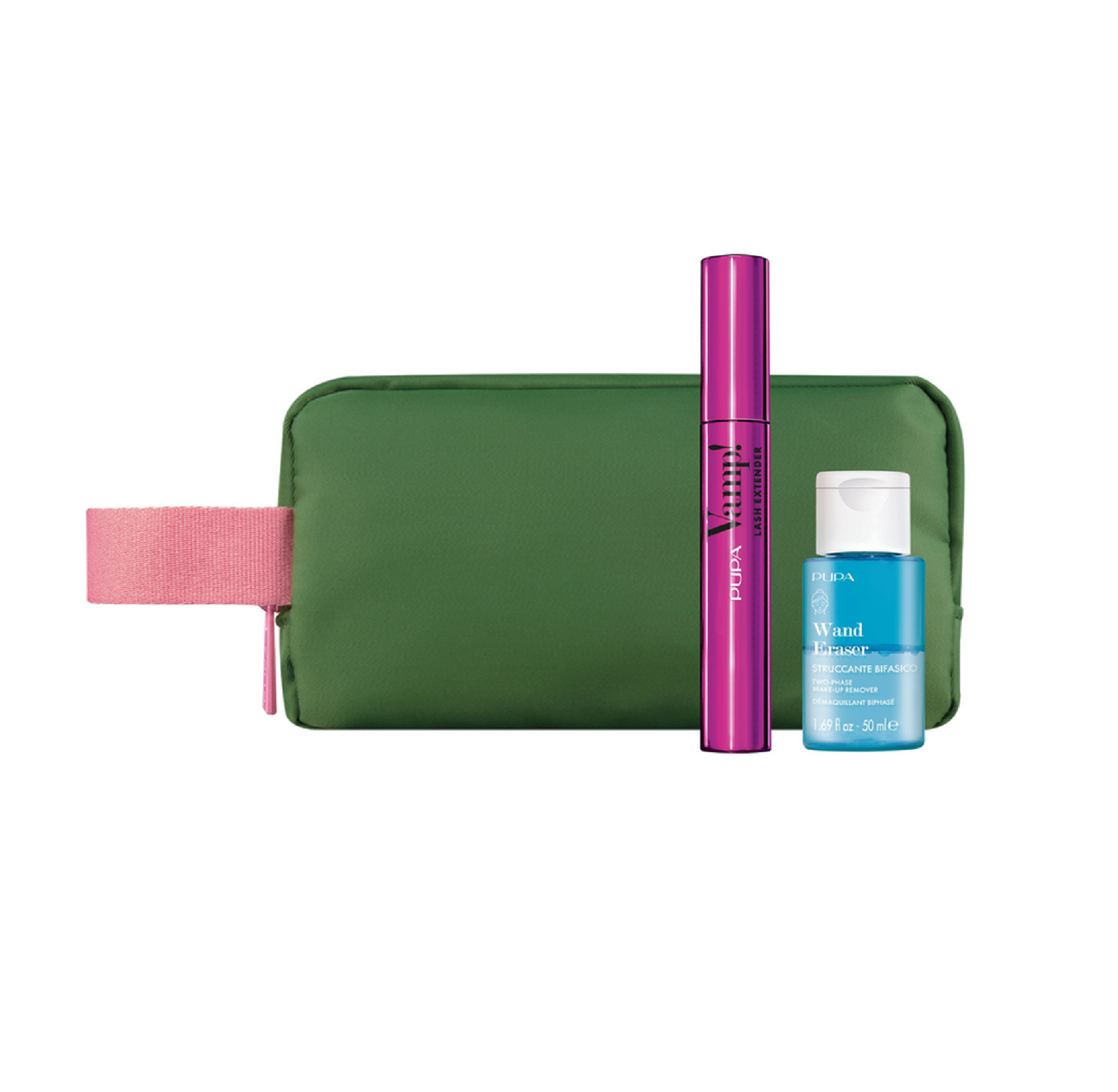 Kit Vamp! Mascara Lash Extender + Wand Eraser + Pochette