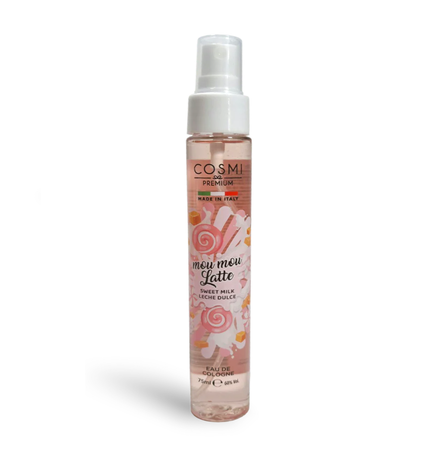 Acqua Profumata Mou Mou Latte Spray Corpo Fragranza Dolce Cremosa