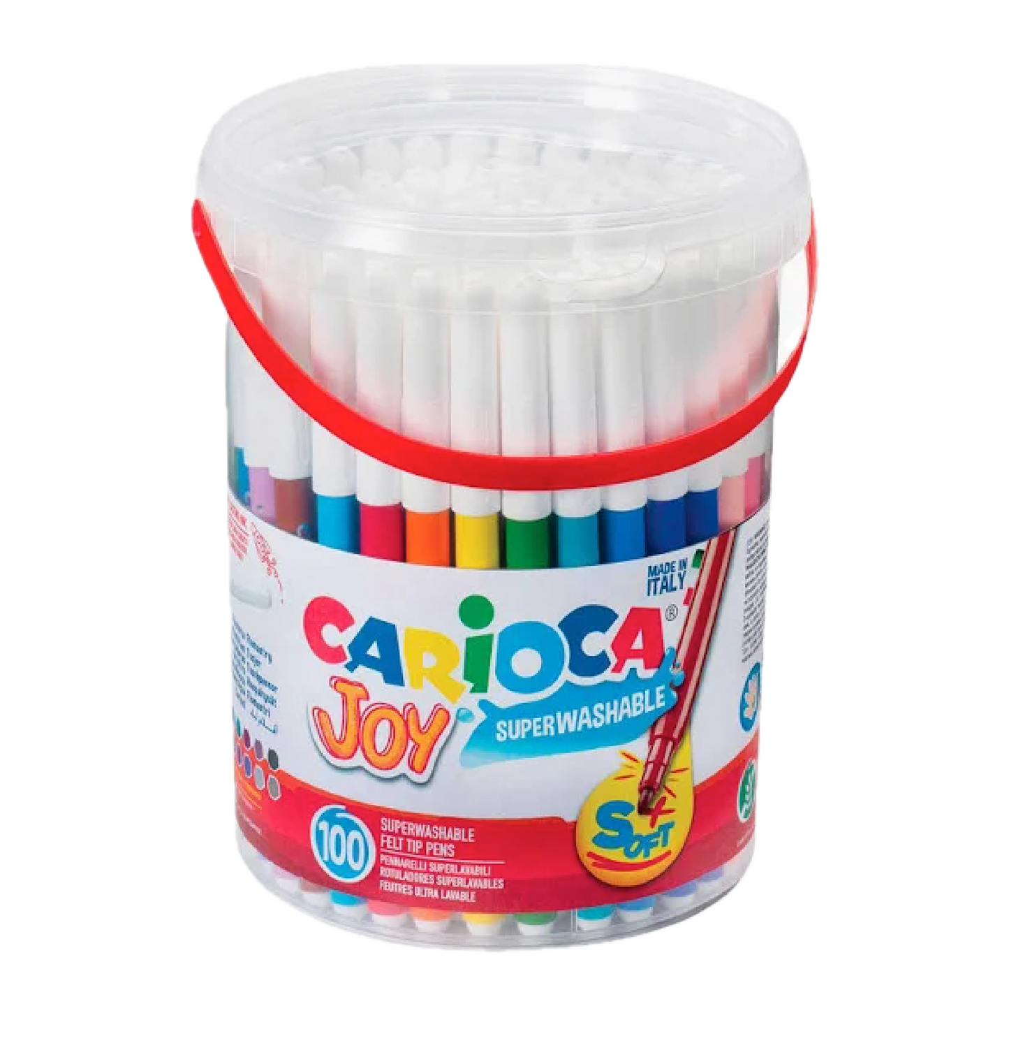Barattolo 100 Pennarelli Joy – Maxi Set Colori per Scuola e Creatività