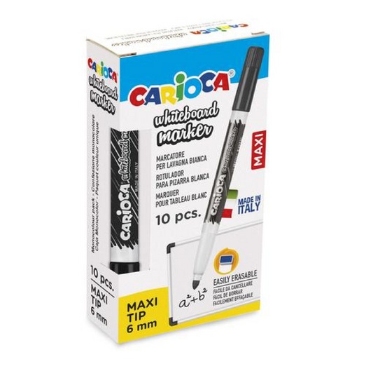 Marker Nero per Lavagna Bianca Maxi – Pennarello Cancellabile