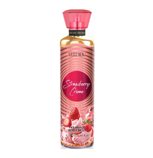 Strawberry Creme Body Mist Spray - Acqua Profumata Fragola e Crema Dolce