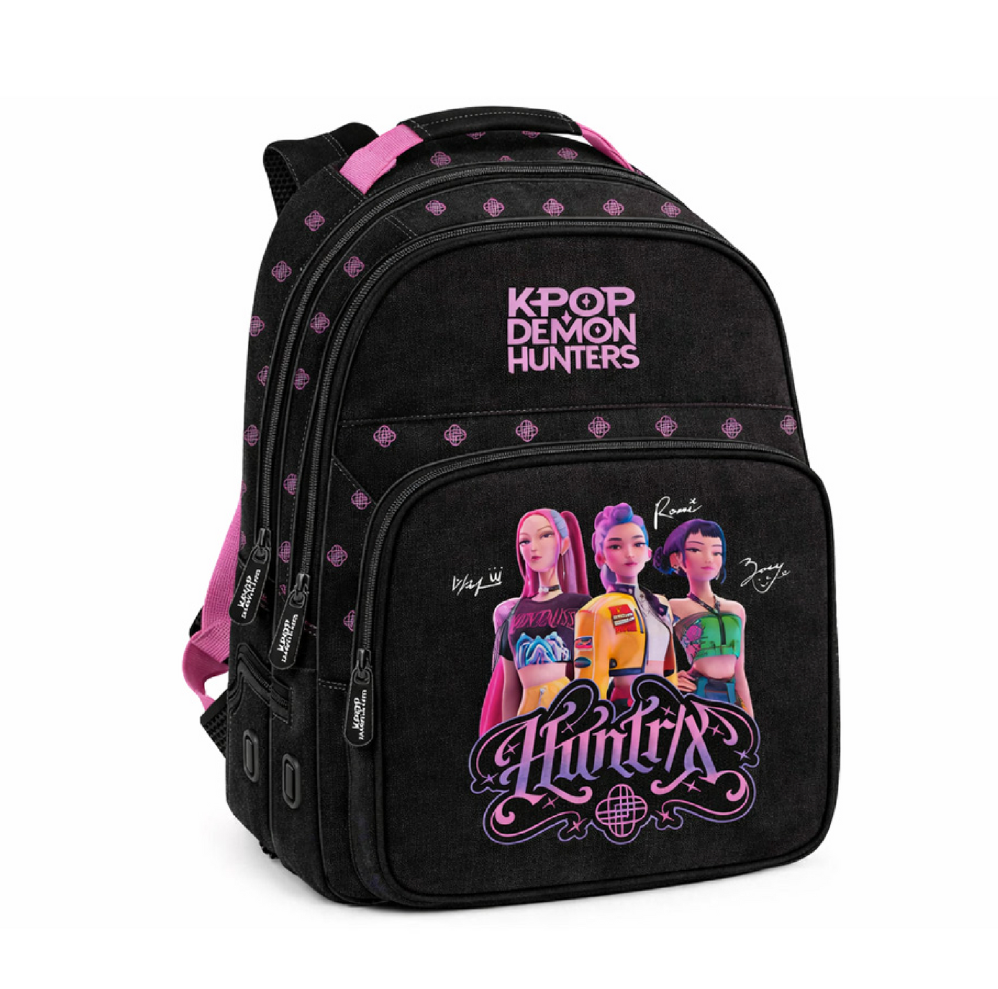 Zaino Elementari K-Pop Demon Hunters Energy Nero
