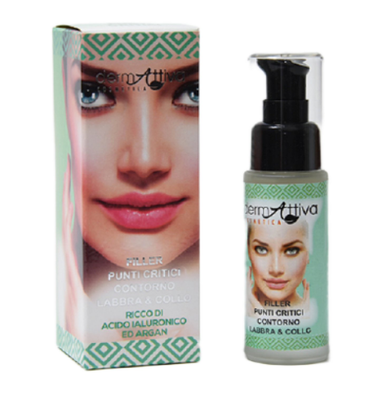 Filler Punti Critici Contorno Labbra e Occhi – Siero Rimpolpante con Acido Ialuronico e Olio di Argan