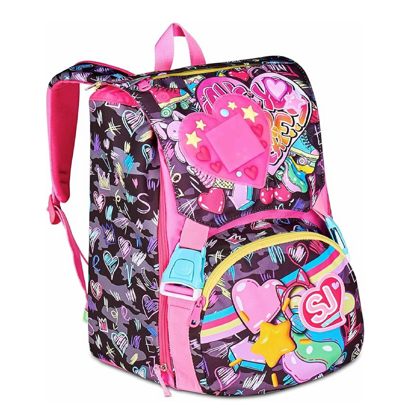 Zaino Sj Game Led Girl Sdoppiabile