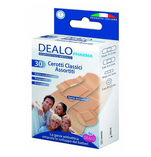 Cerotti Assortiti 30 pz – Kit Completo per Piccole Ferite