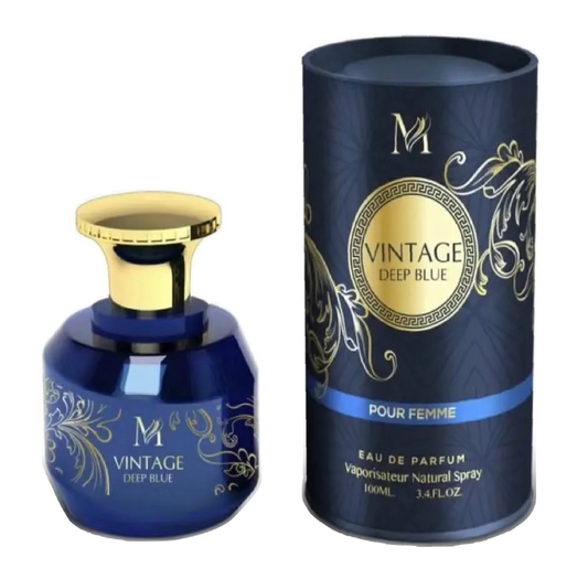 Vintage Deep Blue Pour Femme