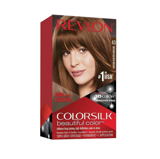 ColorSilk Beautiful Color Cheratina 43 Castano Dorato Medio