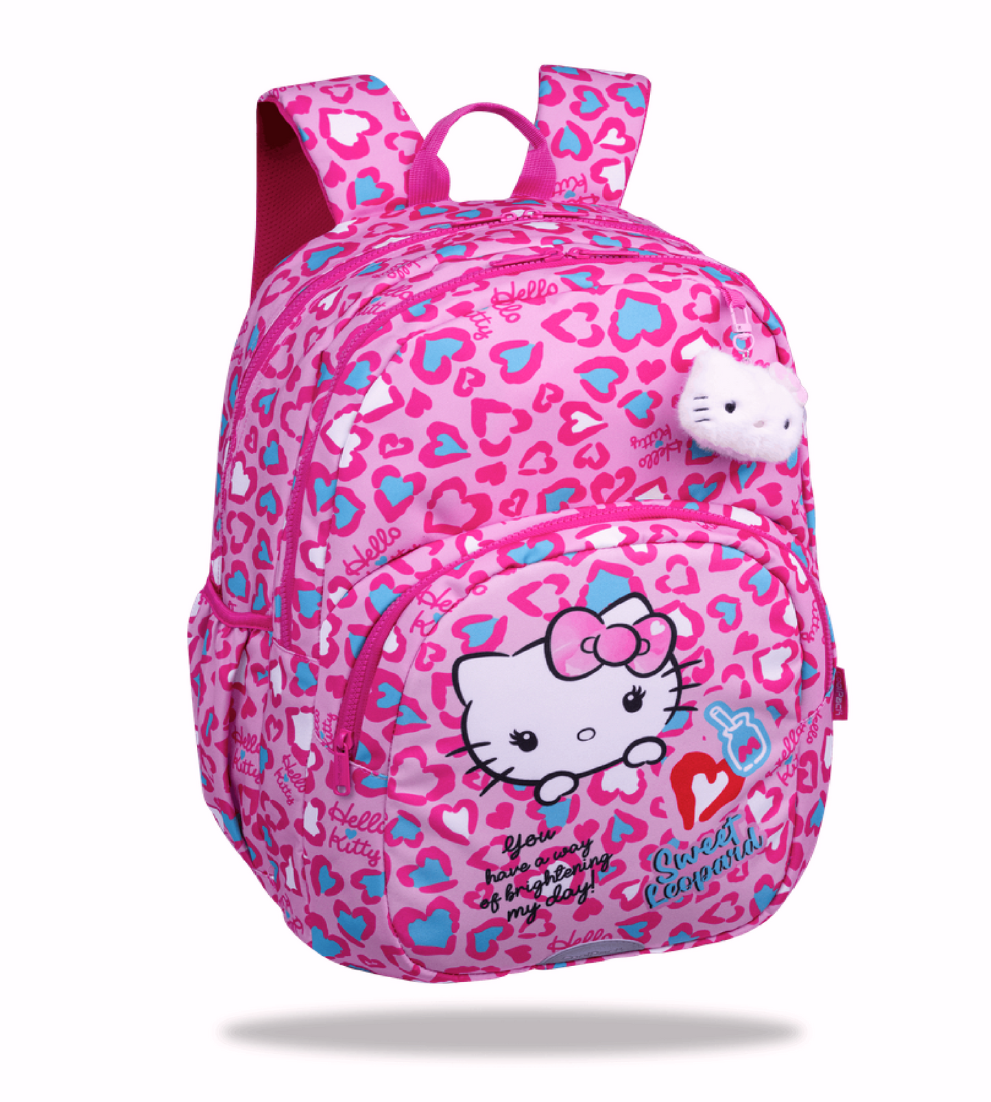 Zaino Scuola Hello Kitty Rosa | Modello Rider 2 Scomparti 27L