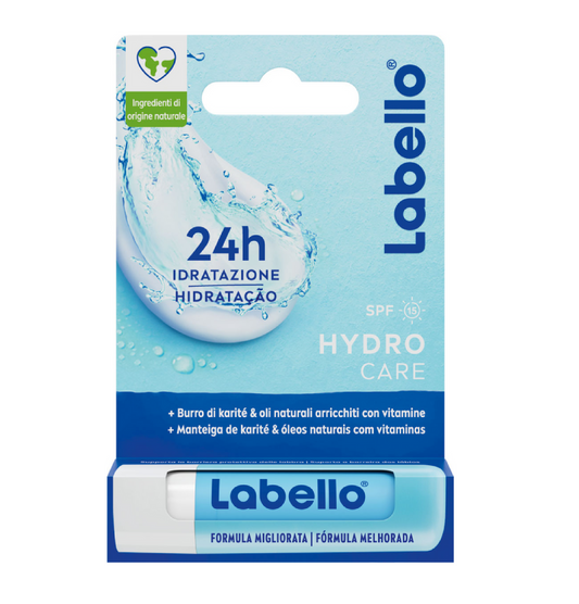 Labello Stick 24H Idratazione Hydro Care SPF 15 – Balsamo Labbra Protettivo e Idratante