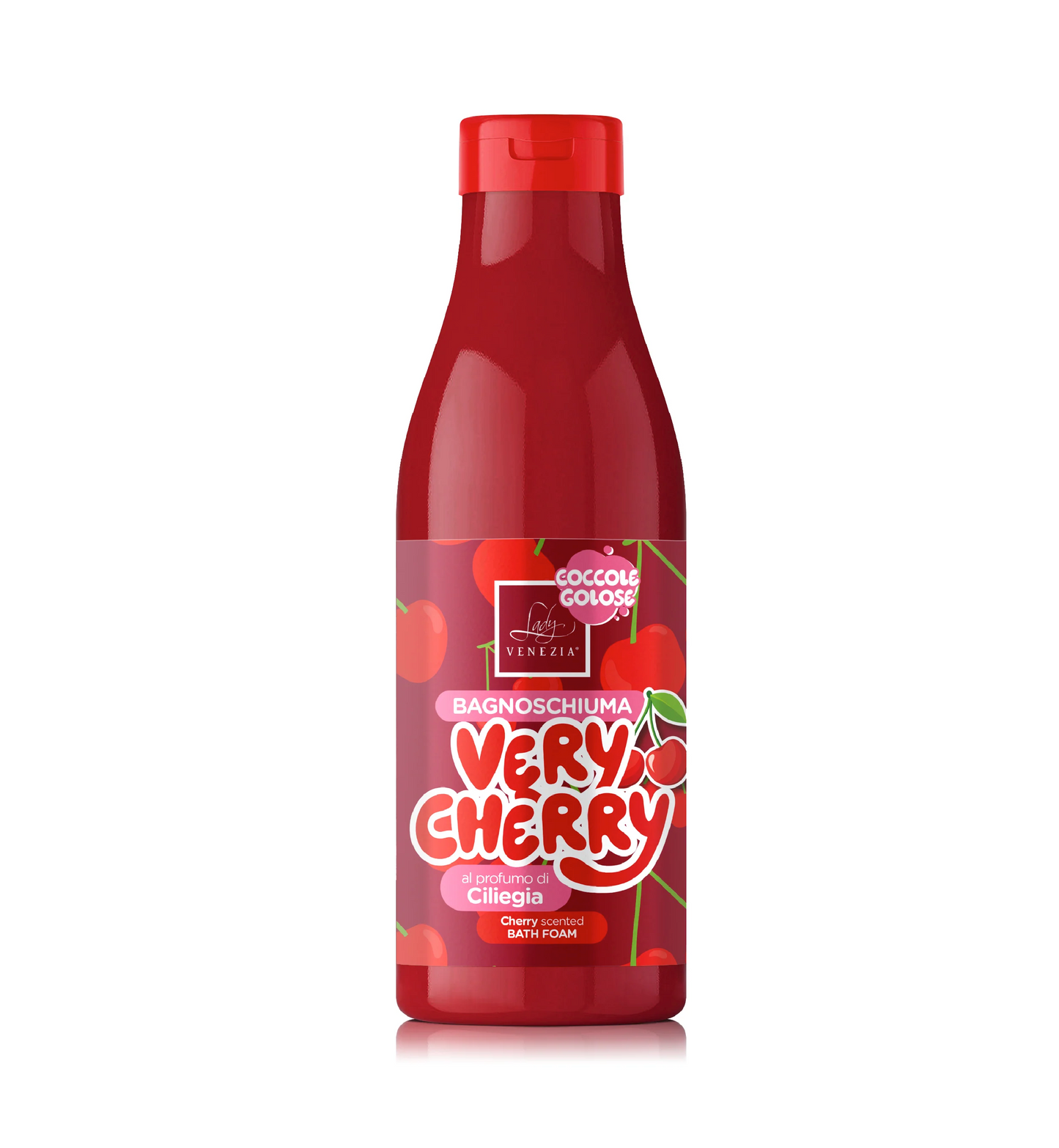 Coccole Golose Bagnoschiuma Very Cherry - Docciaschiuma alla Ciliegia