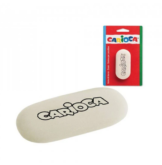 Gomma Ovale Bianca – Cancella Senza Sbavature