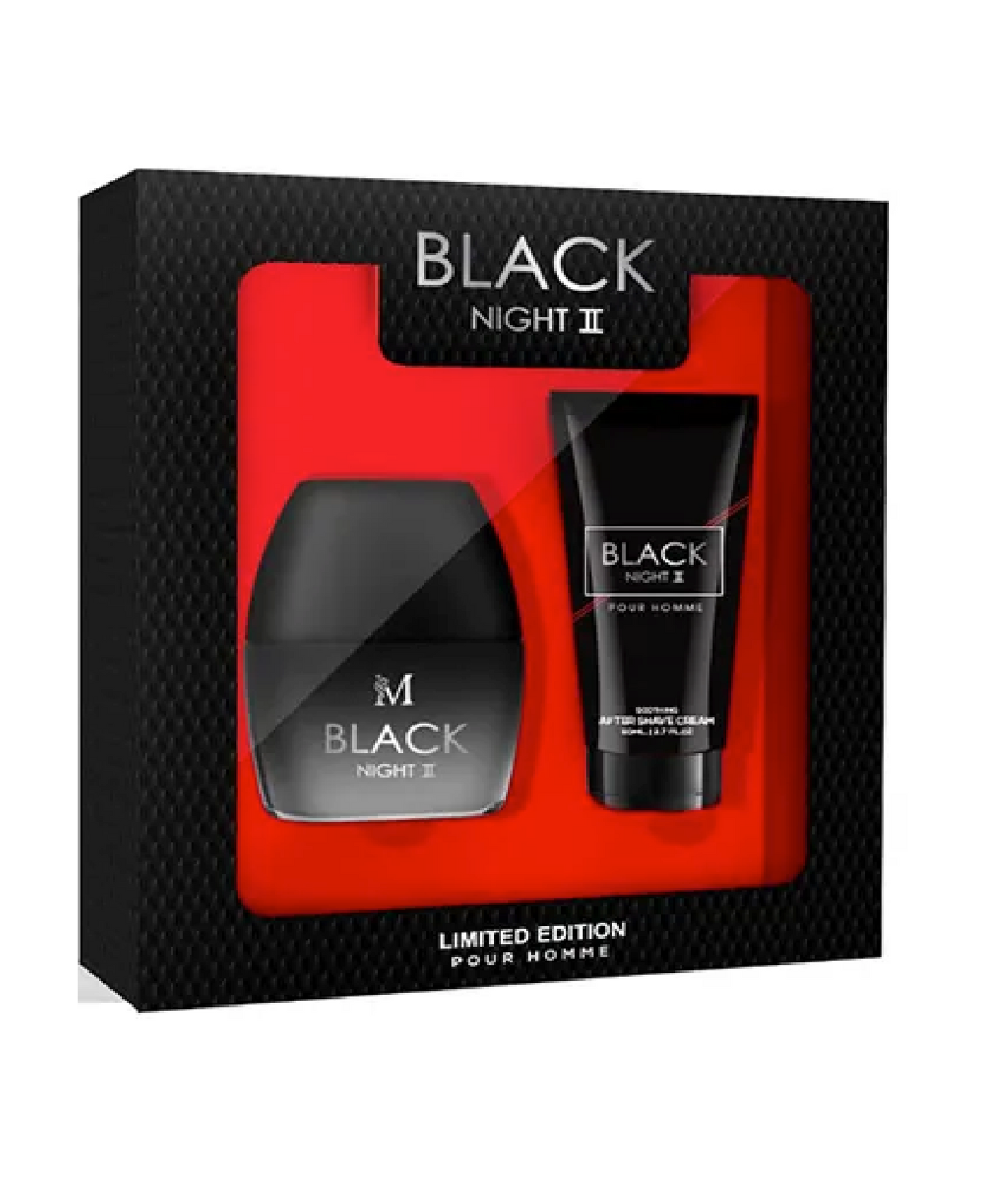 Cofanetto Black Night II Eau de Parfum + After Shave Cream