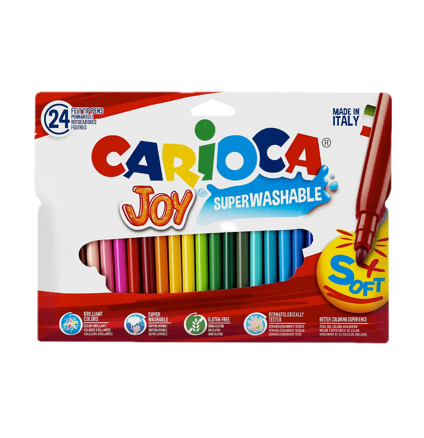 24 Pennarelli  Joy Super Lavabili Superwashable