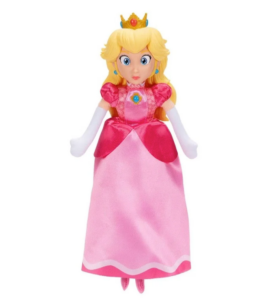 Super Mario Galaxy Princess Peach Peluche 23 cm | Morbido e Collezionabile