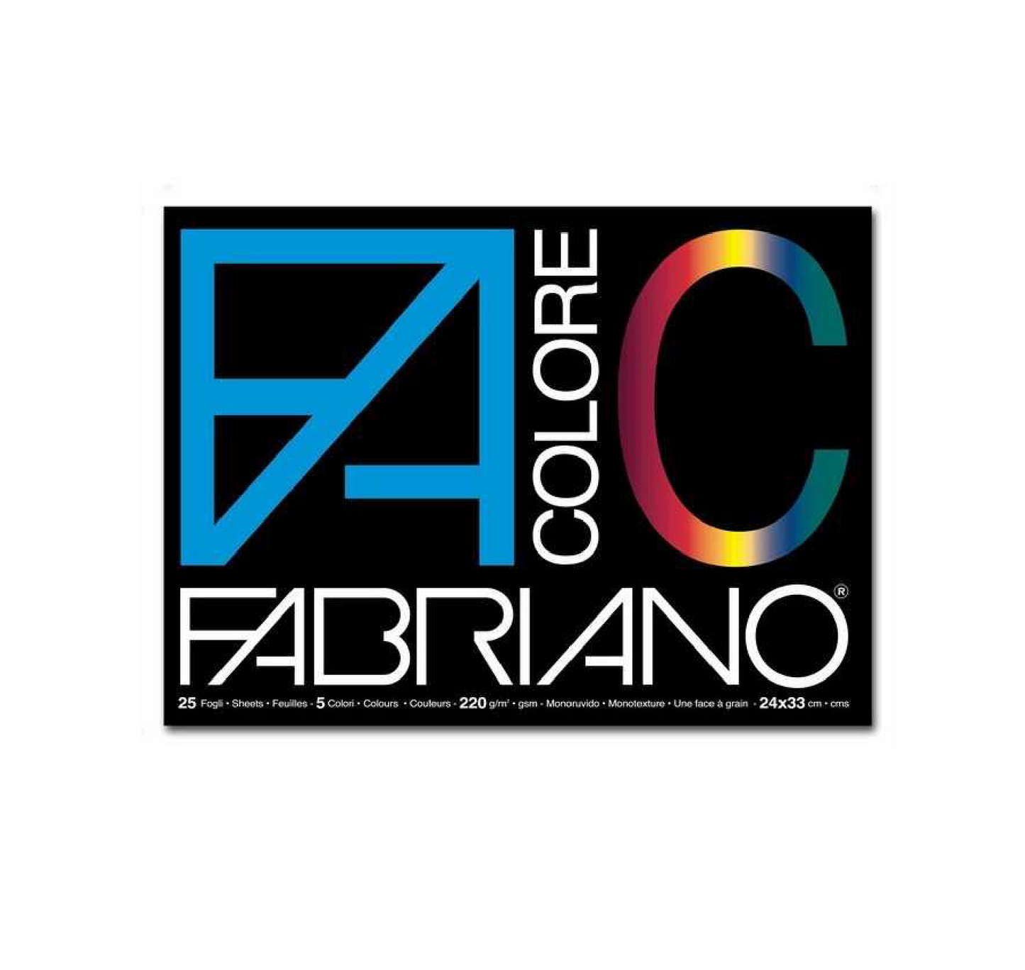 Album Fogli colorati F4 24x33 Ruvido 220g 25ff