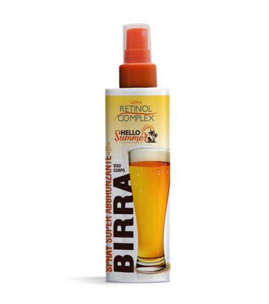 Spray Super Abbronzante alla Birra
