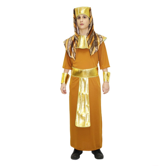 Costume Egiziano Bambino 3-12 Anni – Completo con Tunica e Accessori
