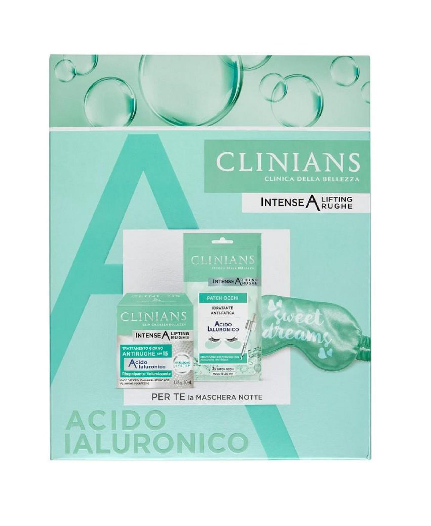 Cofanetto Intense A Lifting Rughe Set Crema + Patch + Maschera