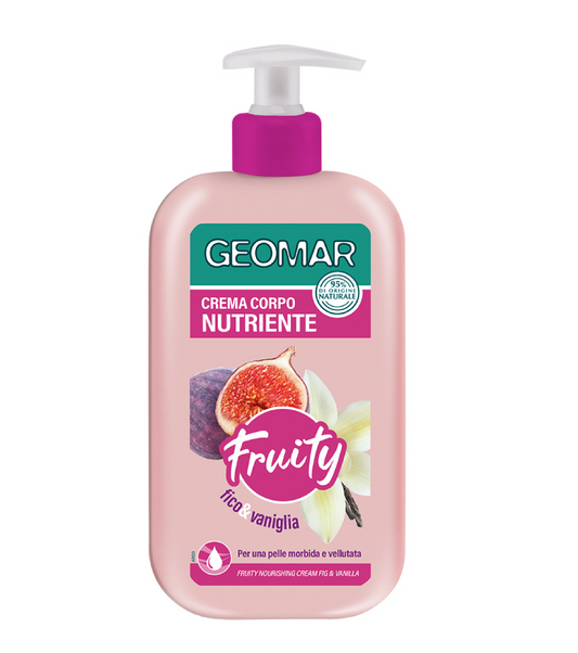 Crema Corpo Nutriente Fico e Vaniglia - 95% Naturale