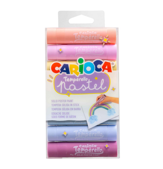 Set 8 Temperelli Pastel – Colori Morbidi e Delicati per Disegni Creativi