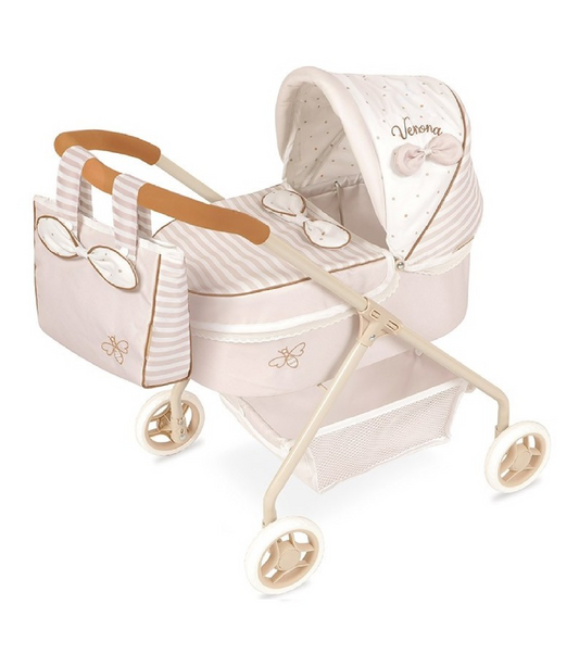 Verona La Mia Prima Carrozzina per Bambole con Borsa
