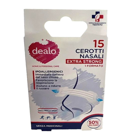Cerotti Nasali Extra Strong 15 pz – Massimo Sollievo Respiratorio