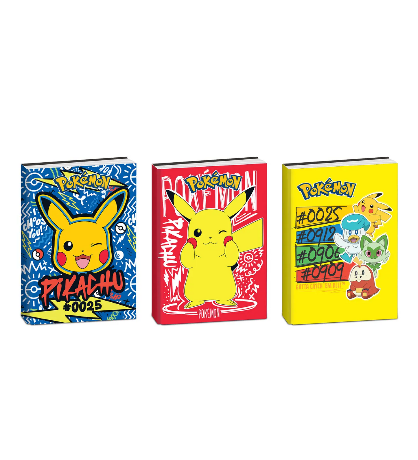 Diario Agenda Pokémon 10 Mesi - Diario Scuola Pikachu e Starter