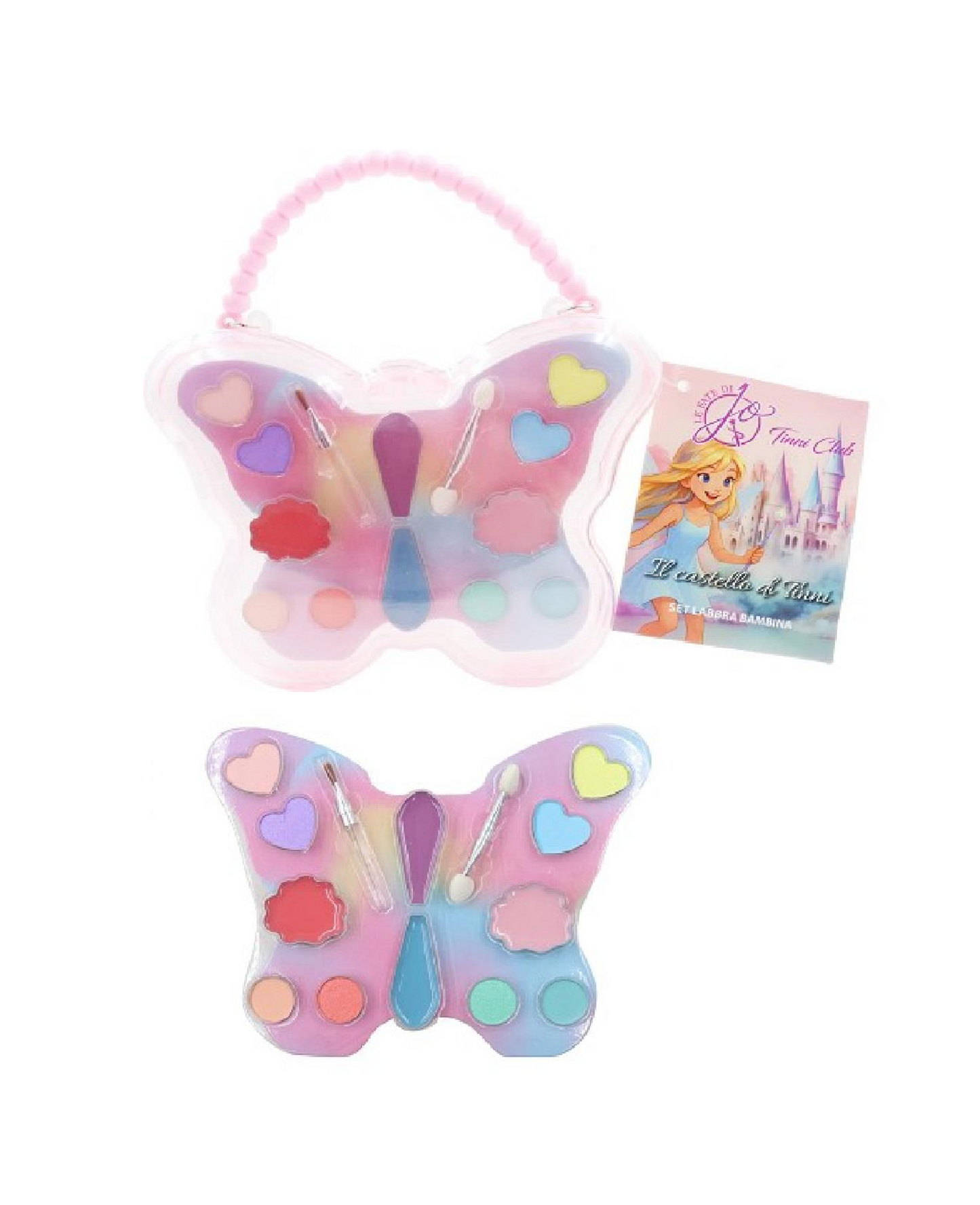 Borsetta Trucco a Farfalla – Set Make-up per Bambine