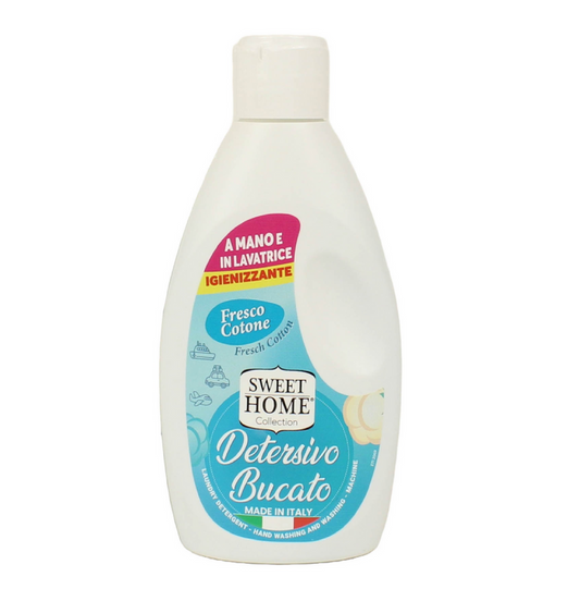 Detersivo Bucato a Mano e in Lavatrice Fresco Cotone – Pulizia Delicata e Profumazione Fresca