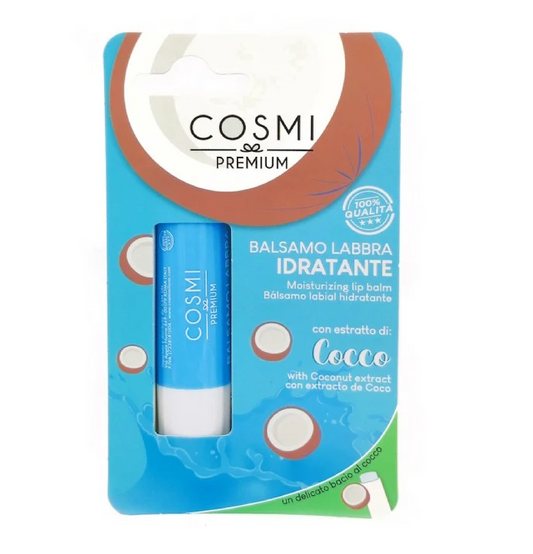 Balsamo Labbra Idratante Aloe Vera e Cocco – Morbidezza e Protezione Naturale