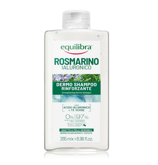 Shampoo Rinforzante al Rosmarino – Shampoo Fortificante per Capelli Deboli e Sfibrati