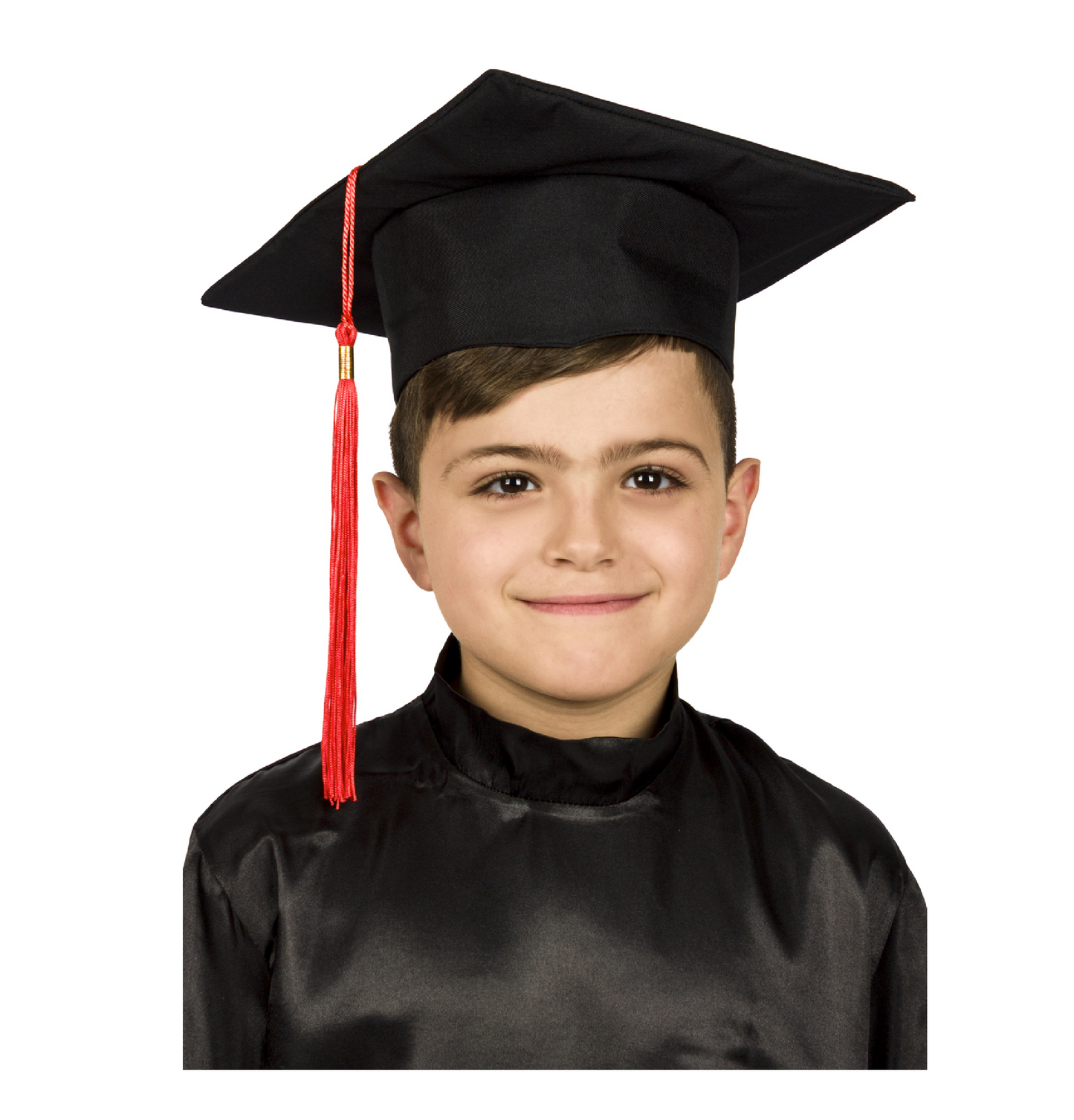 Cappello Laurea Bambino 3-12 Anni – Rosso, Blu, Nero