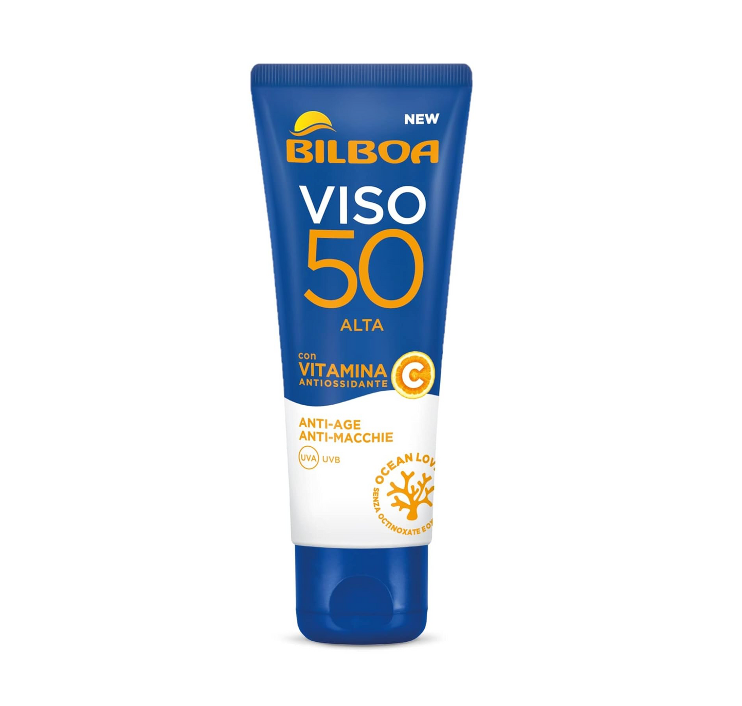 Bilboa Crema Solare Viso Spf50 Anti-macchie Anti-age