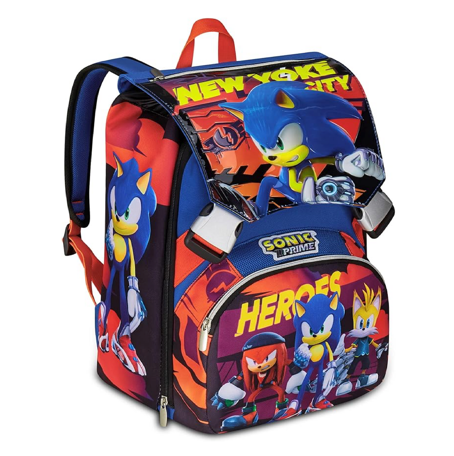 Zaino Sonic Prime Heroes Sdoppiabile