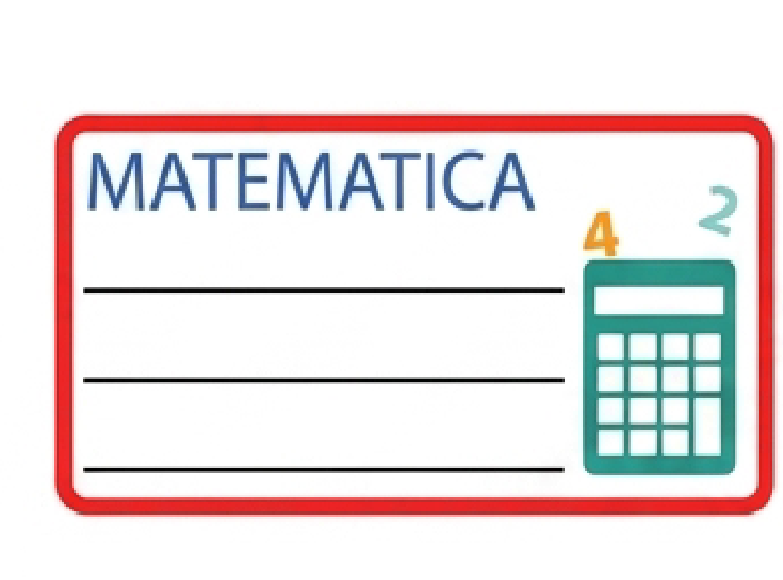 Set 70 Etichette Adesive Scolastiche per Materie (10 Materie x 7 Pezzi) - Personalizzabili per Quaderni e Libri