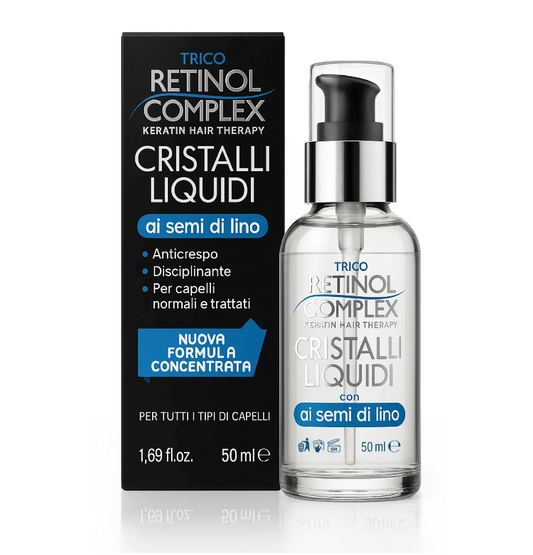 Cristalli Liquidi ai Semi di Lino – Capelli Lucidi e Setosi