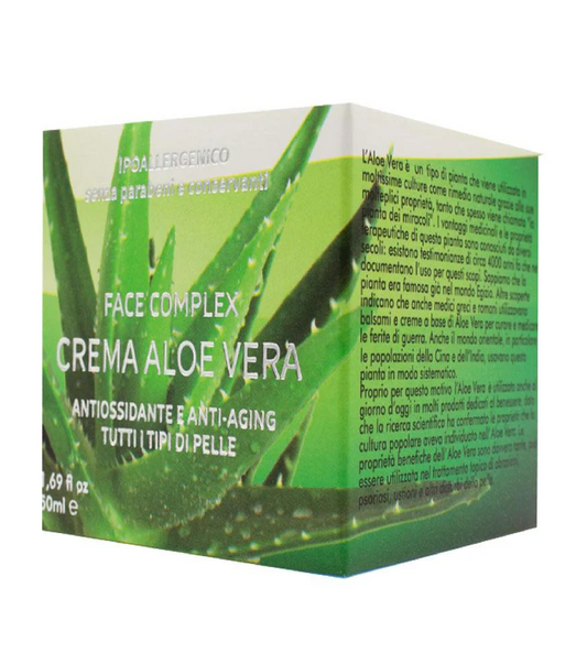 Crema Aloe Vera - Idratante e Lenitiva Quotidiana