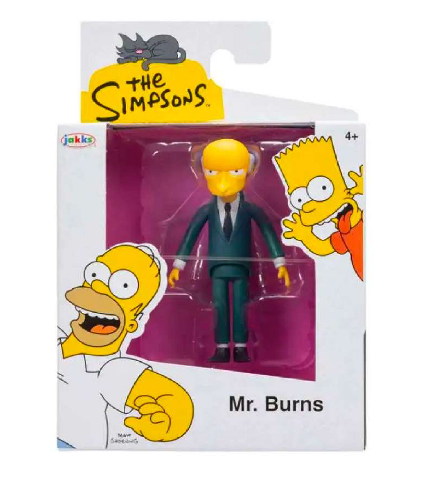 The Simpsons Mr. Burns – Action Figure da Collezione Personaggio 6,5 cm