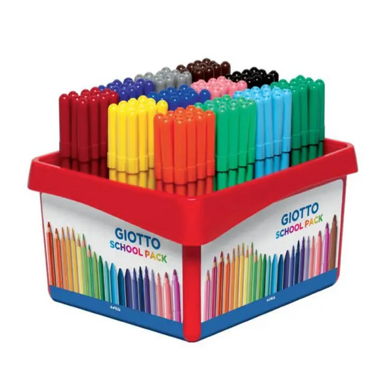 Turbo Color Schoolpack 144 Pennarelli - Punta Fine 2.8mm