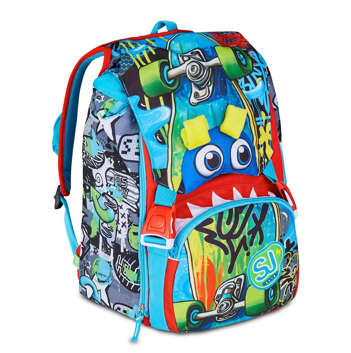Zaino Sj Sharky Skate Boy Sdoppiabile