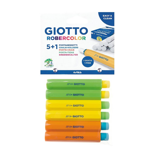 Portagessi 5+1 – Set con 6 Portagessetti Ergonomici per Scuola