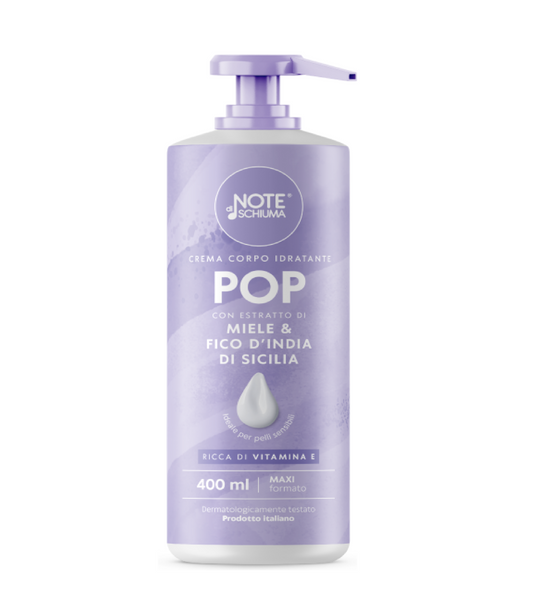 Pop Body Lotion: La Dolcezza Avvolgente del Miele Incontra l'Idratazione del Fico d'India