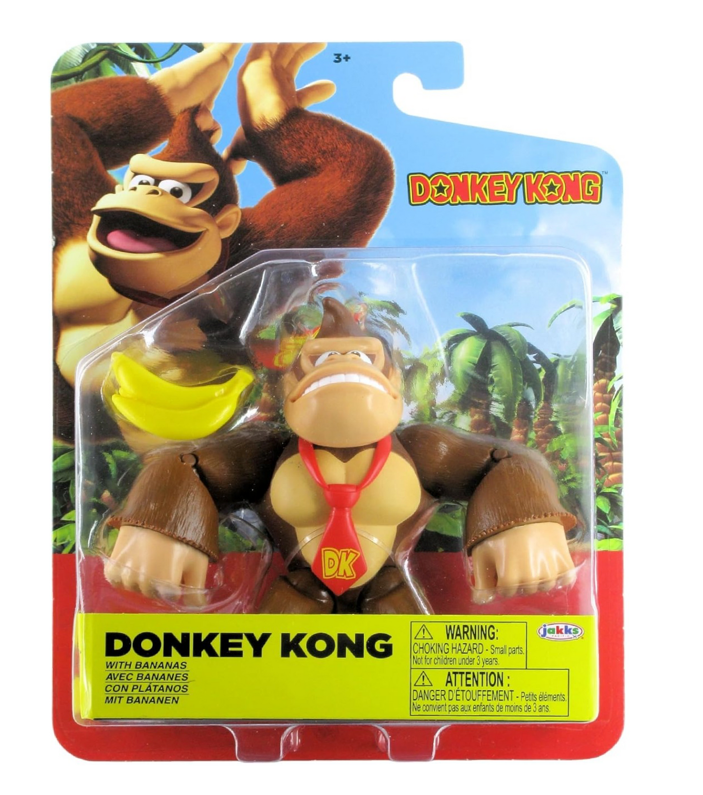 Donkey Kong 10 cm con Banane – Action Figure